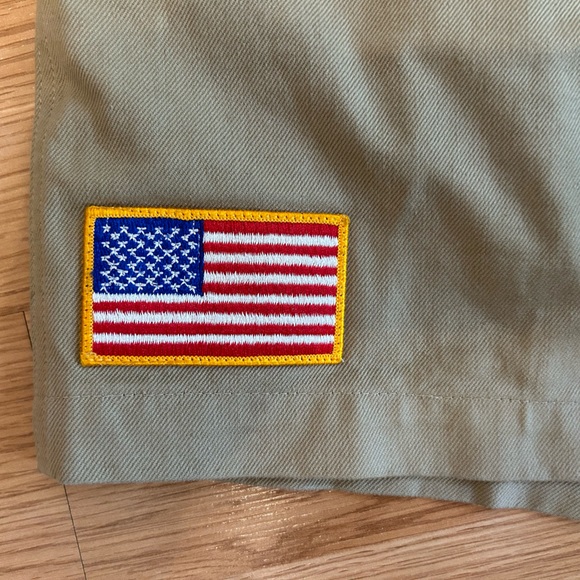 Operation Desert Storm US Military Surplus Bunk Shorts High Waisted Army Khaki - Picture 3 of 4